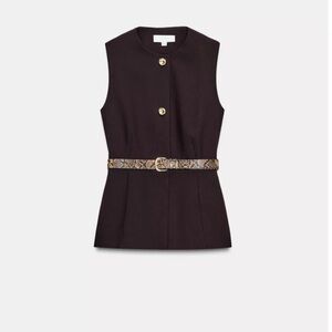 Zara belted vest